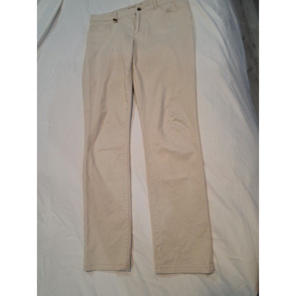 Women's Khaki Pants LRL Ralph Lauren Jeans Co Size 8 Modern Straight Cropped
